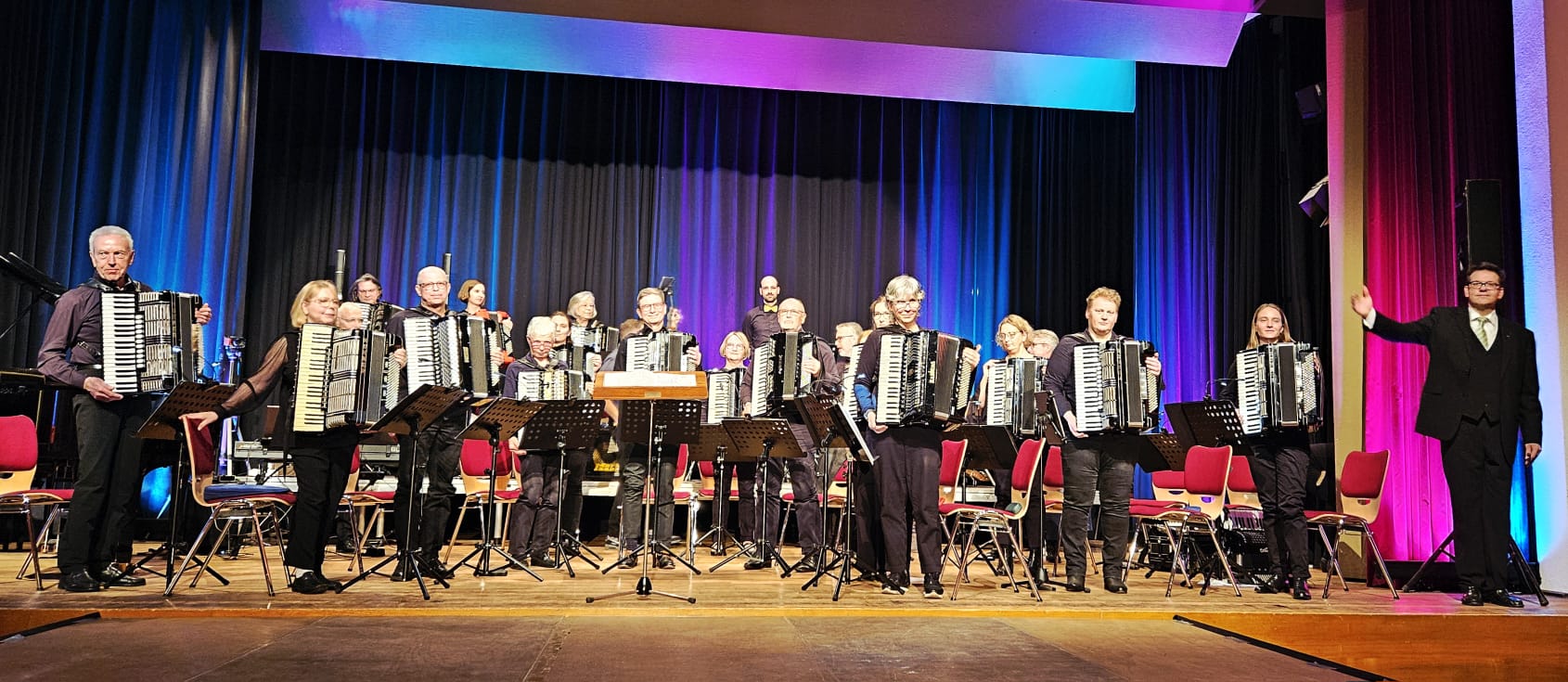 Tanzende Tasten bei den Akkordeonfreunden Grötzingen.